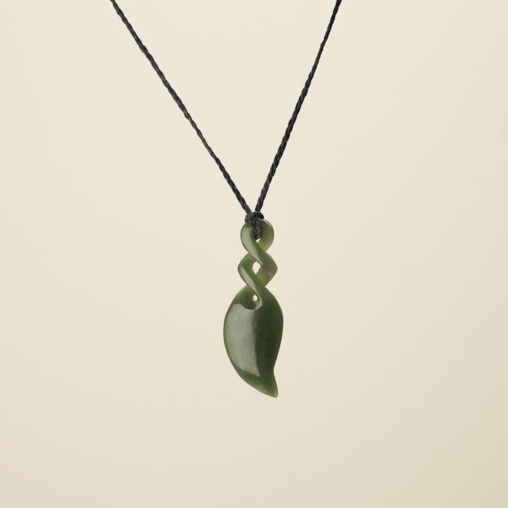 Double Pikorua Pounamu Large
