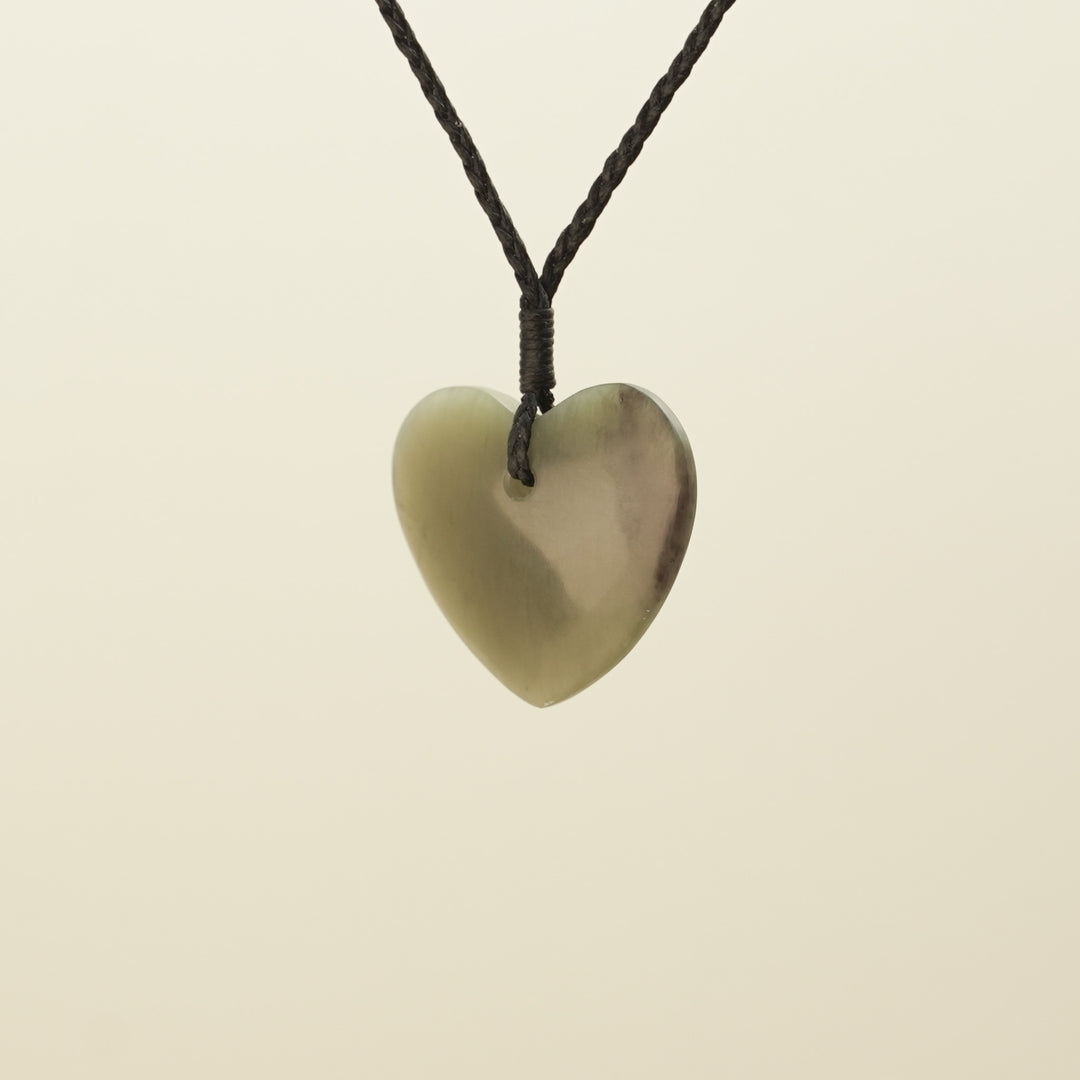 Manawa Inanga Pounamu Small Medium Pendant