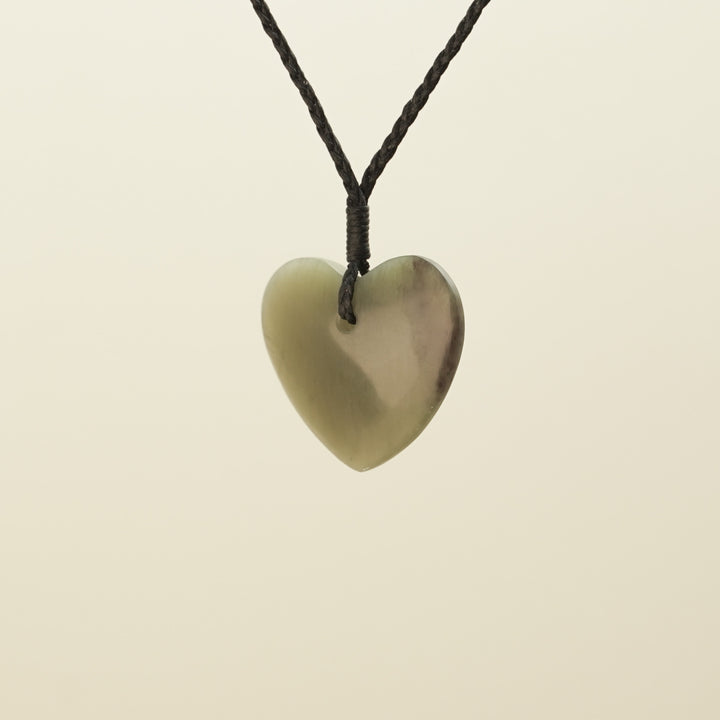 Manawa Inanga Pounamu Small Medium Pendant