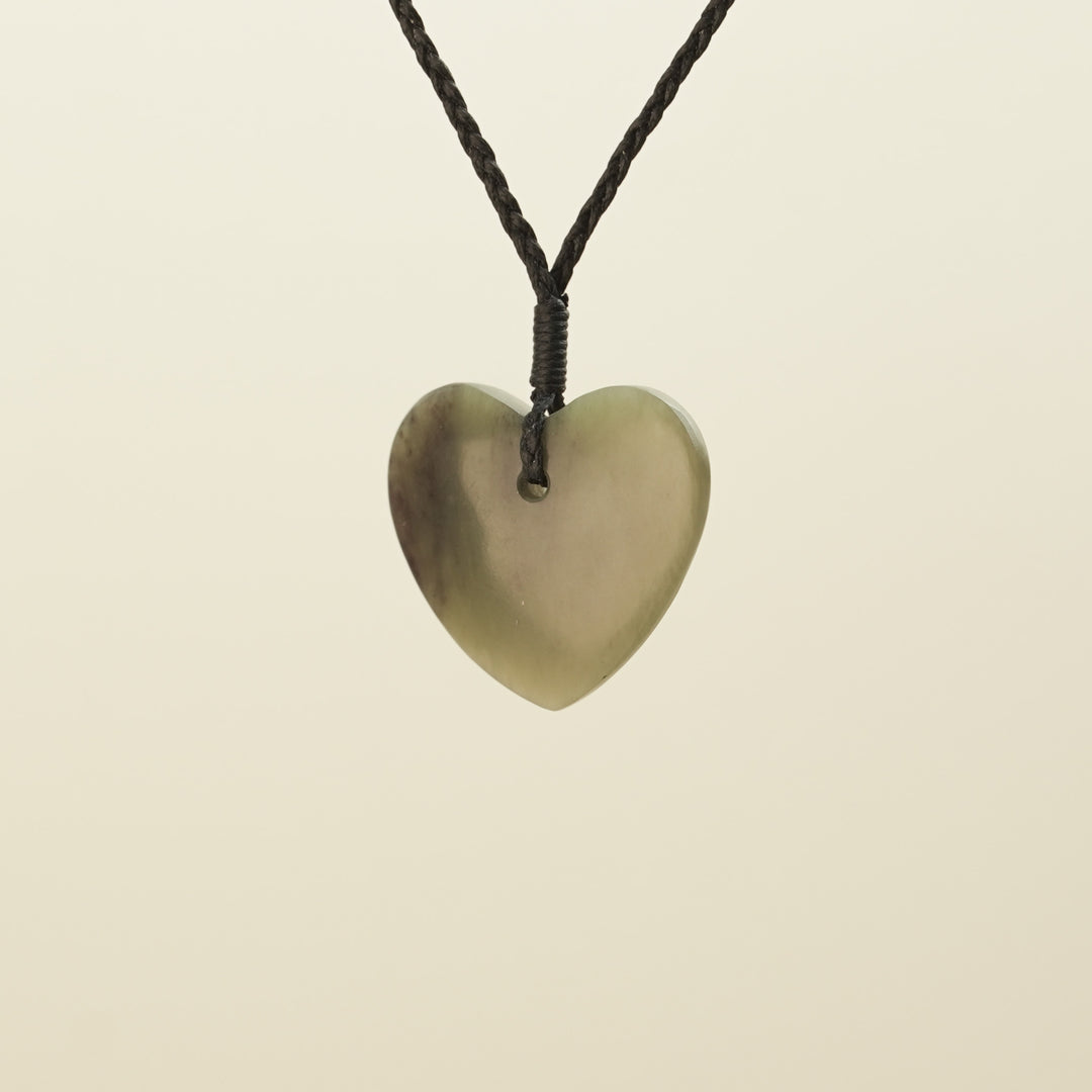 Manawa Inanga Pounamu Small Medium Pendant