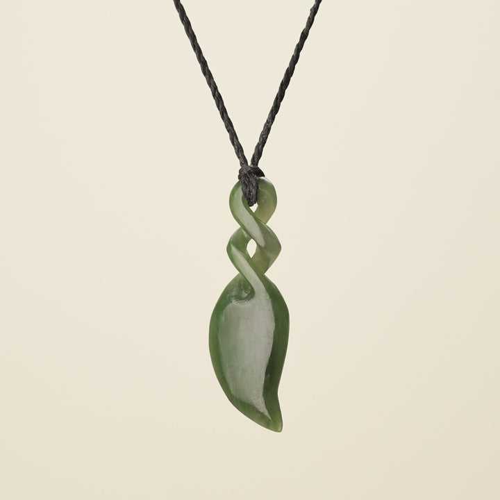 Double Pikorua Kawakawa Pounamu Large