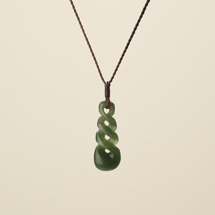 Triple Pikorua Pounamu Medium