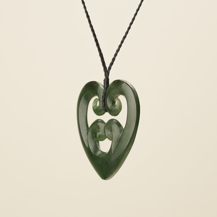 Manawa Koru Kawakawa Large Pendant