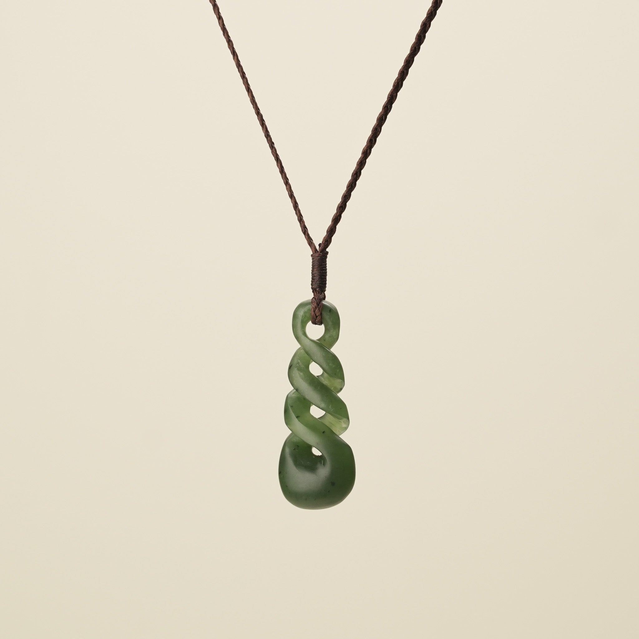 Triple Pikorua Pounamu Medium – Arrowtown Stonework