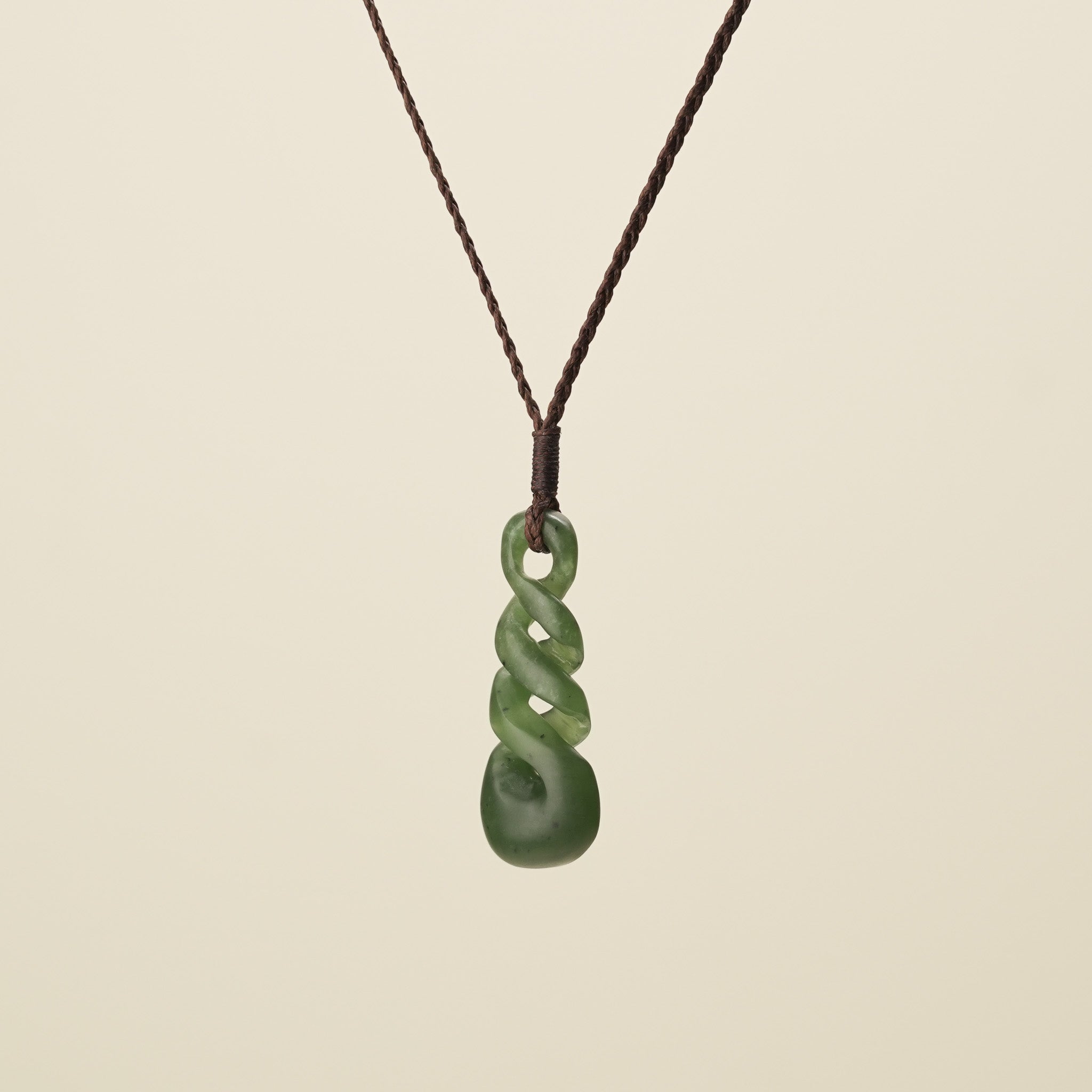 Triple Pikorua Pounamu Medium – Arrowtown Stonework