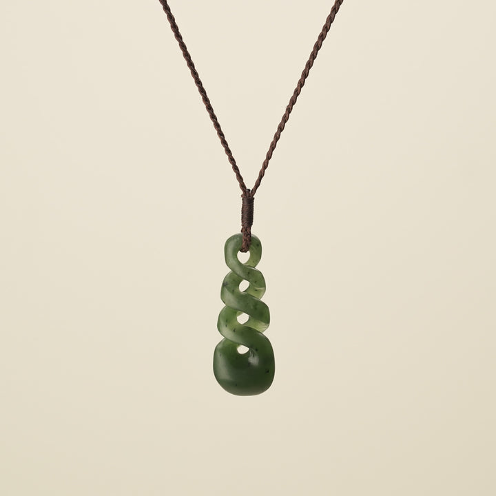 Triple Pikorua Pounamu Medium
