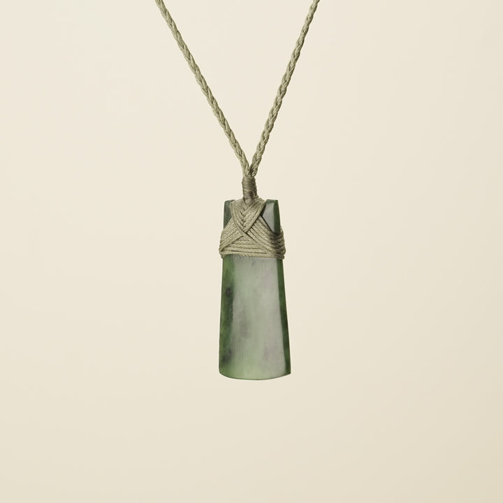 Toki Pounamu Small, Khaki Binding