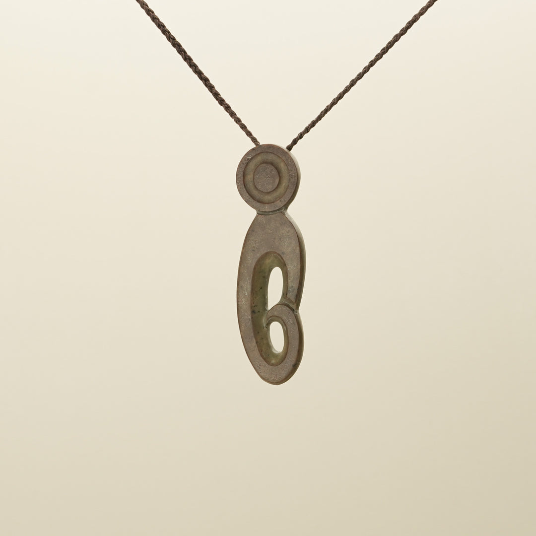 Manaia Matau Large Pounamu Pendant