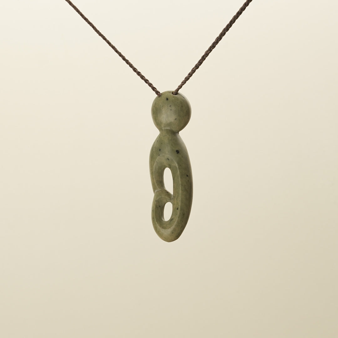 Manaia Matau Large Pounamu Pendant