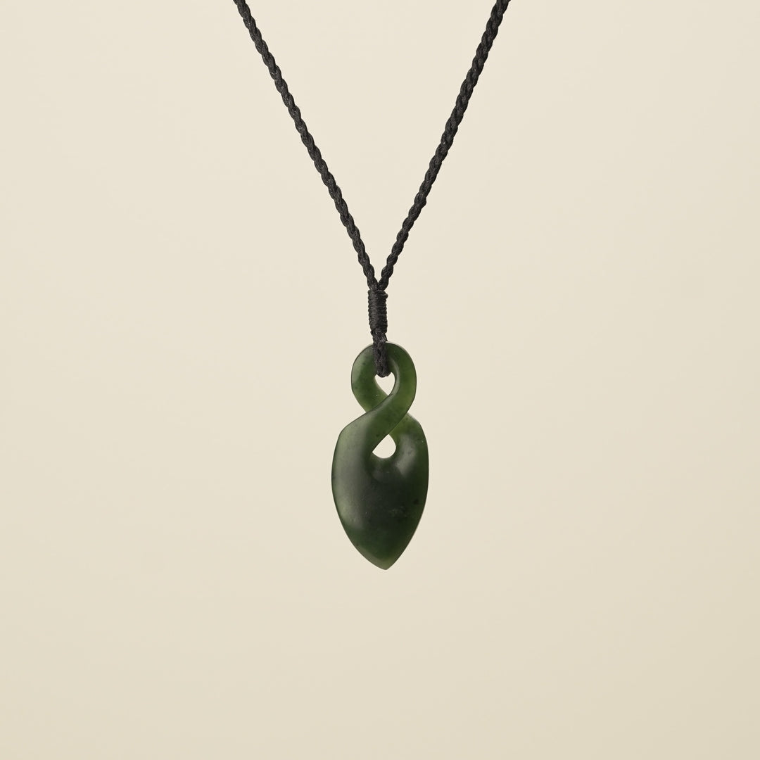 Pikorua Kawakawa Pounamu Small Pendant