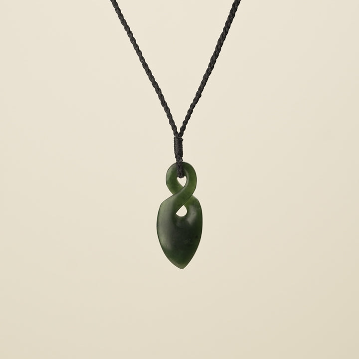 Pikorua Kawakawa Pounamu Small Pendant