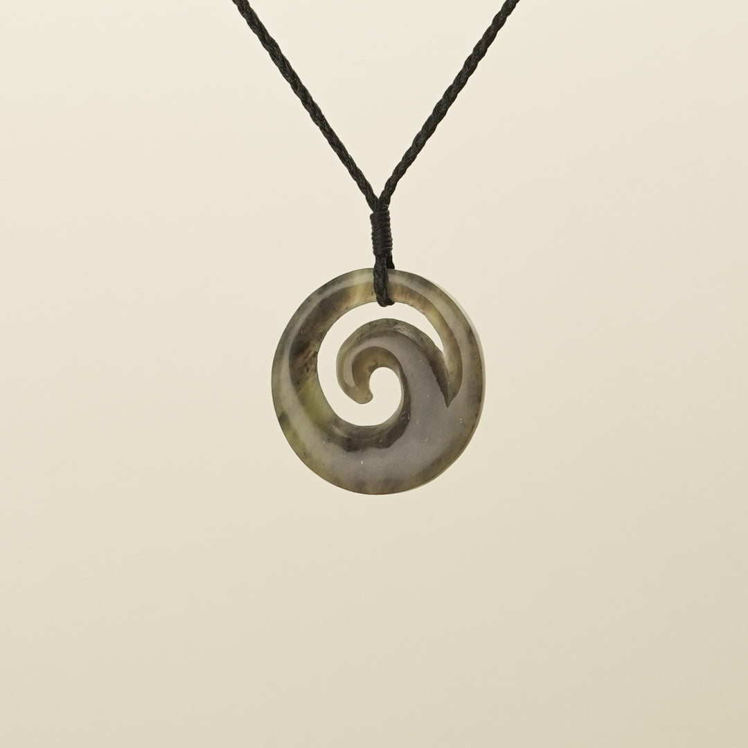 Koru Kahurangi Medium Pounamu Pendant