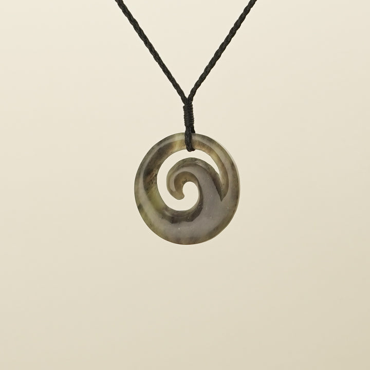 Koru Kahurangi Medium Pounamu Pendant