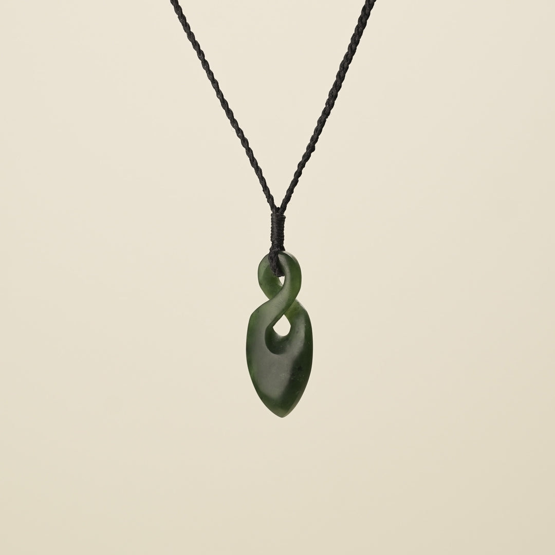 Pikorua Kawakawa Pounamu Small Pendant
