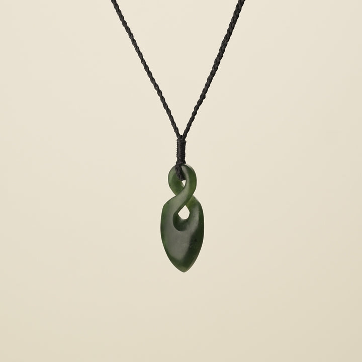 Pikorua Kawakawa Pounamu Small Pendant