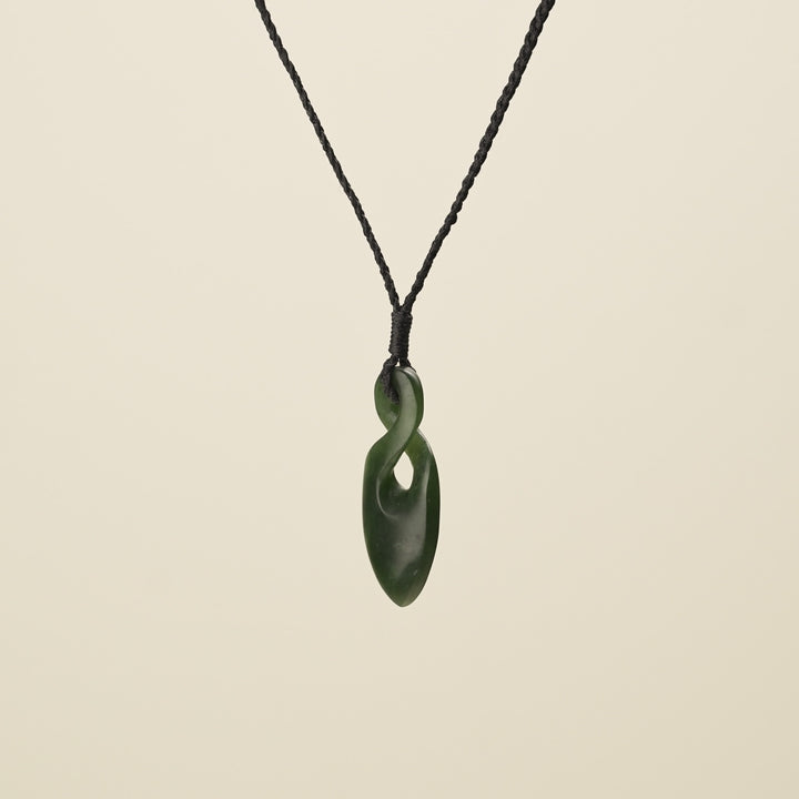 Pikorua Kawakawa Pounamu Small Pendant