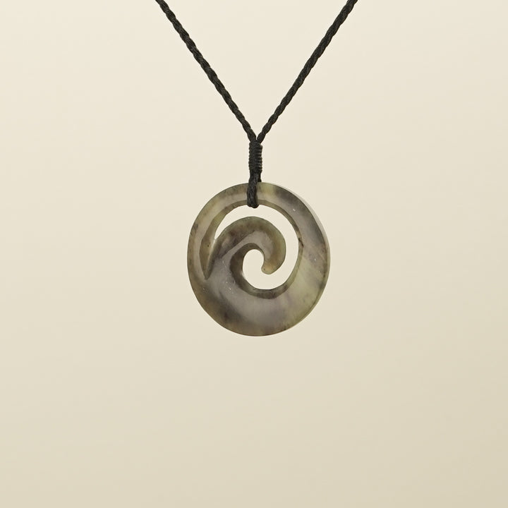 Koru Kahurangi Medium Pounamu Pendant
