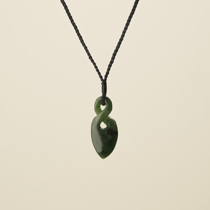 Pikorua Kawakawa Pounamu Small Pendant