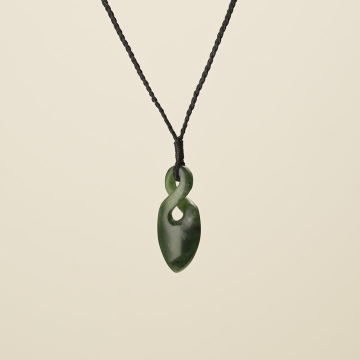 Pikorua Kawakawa Pounamu Small Pendant