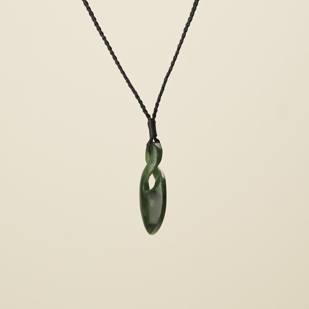 Pikorua Kawakawa Pounamu Small Pendant