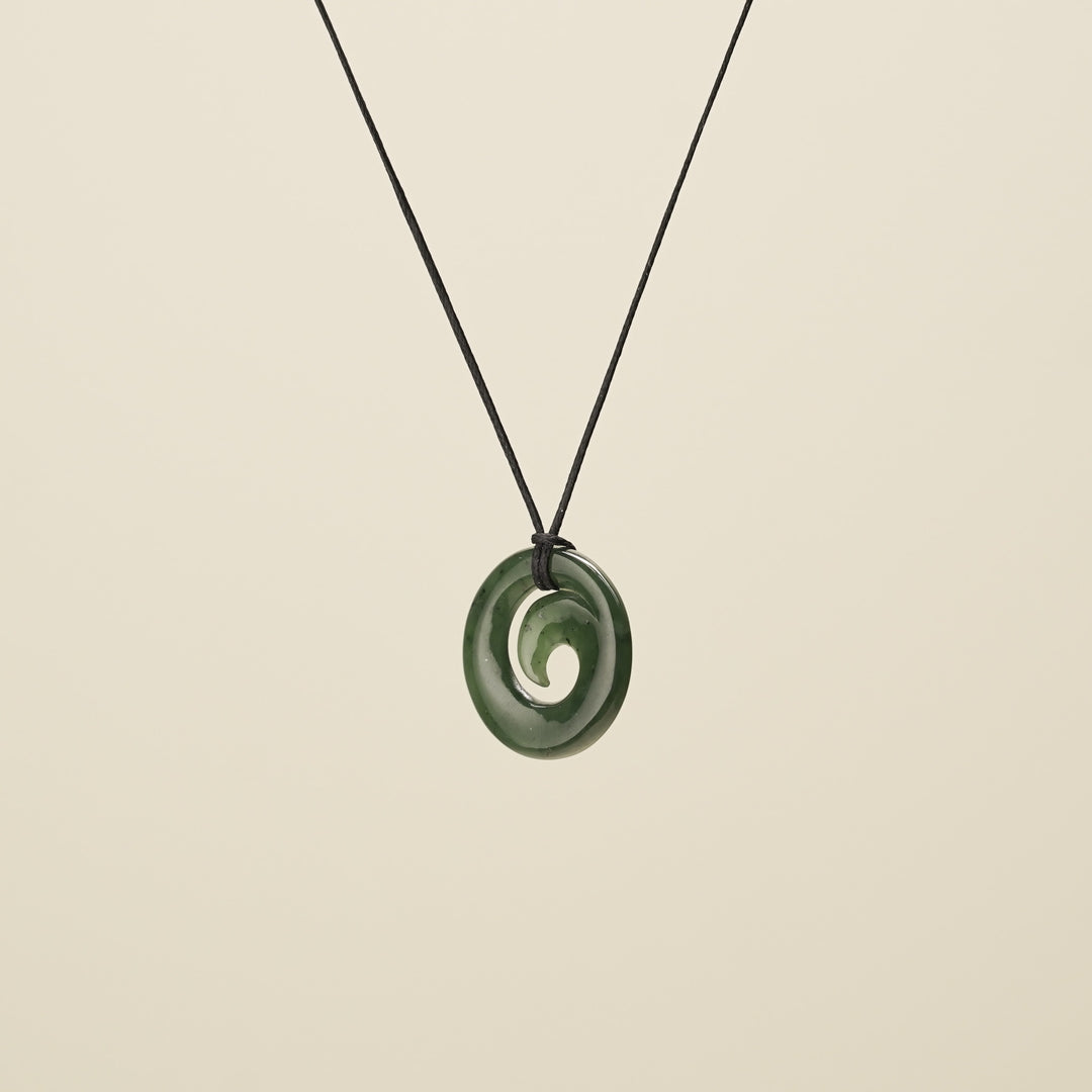 Koru – Greenstone Extra Small Pendant