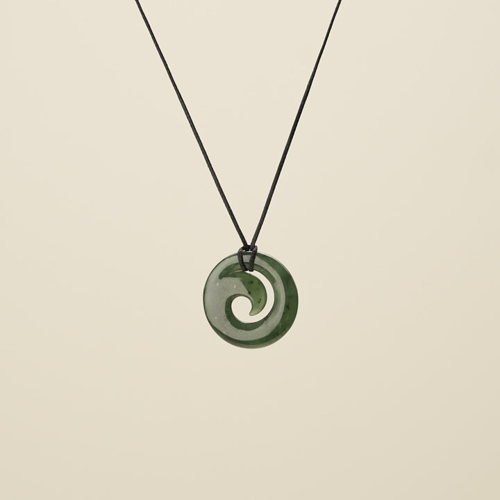 Koru – Greenstone Extra Small Pendant