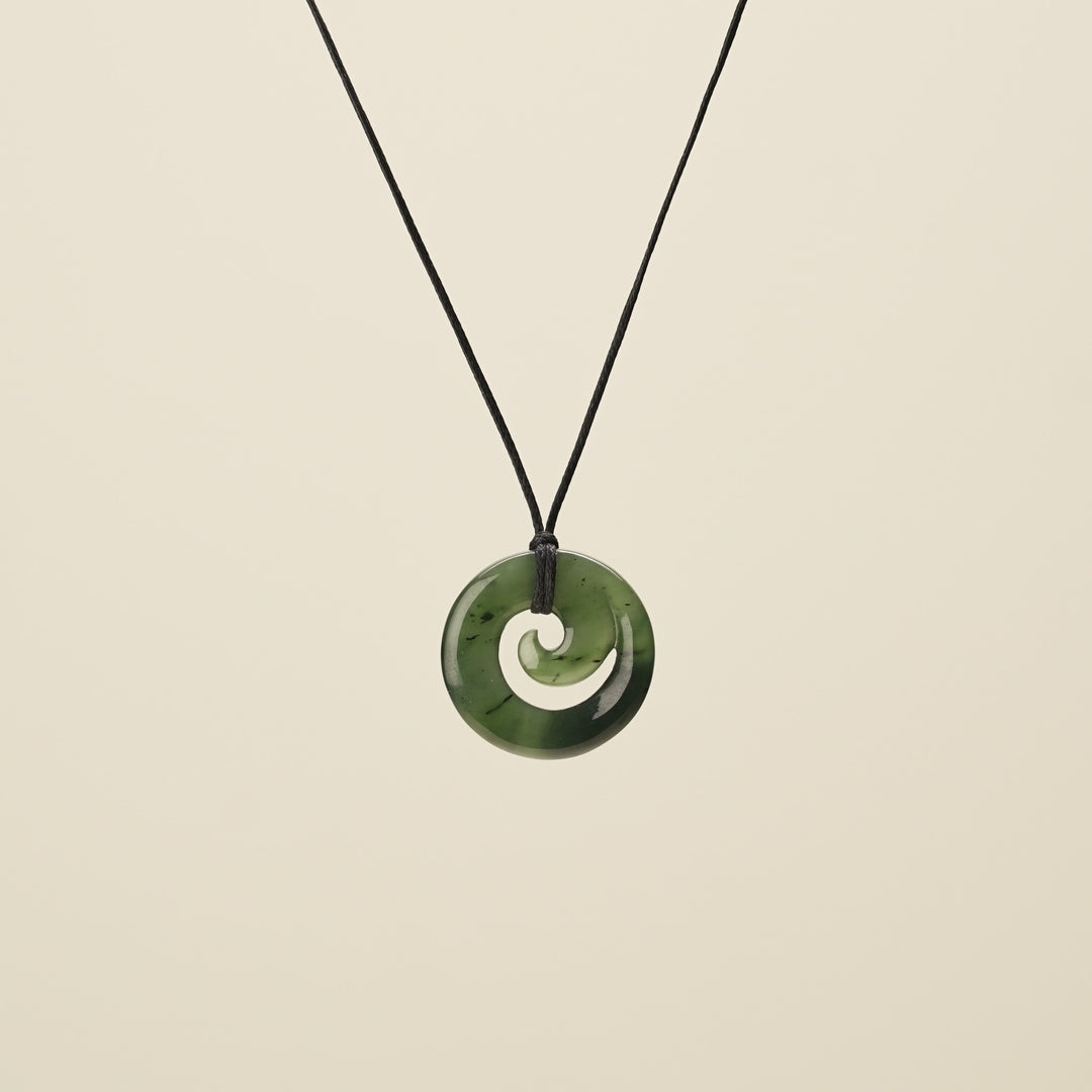 Koru – Greenstone Extra Small Pendant