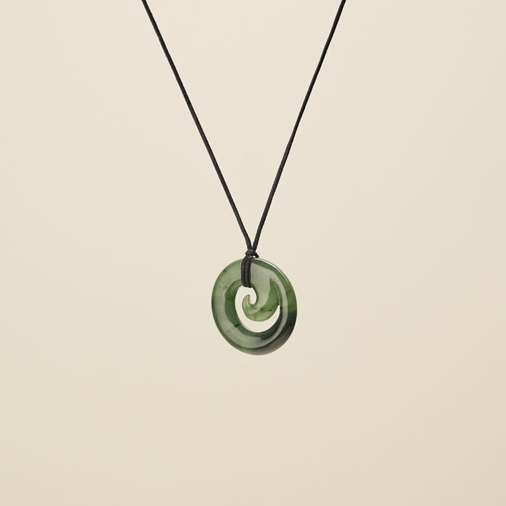 Koru – Greenstone Extra Small Pendant