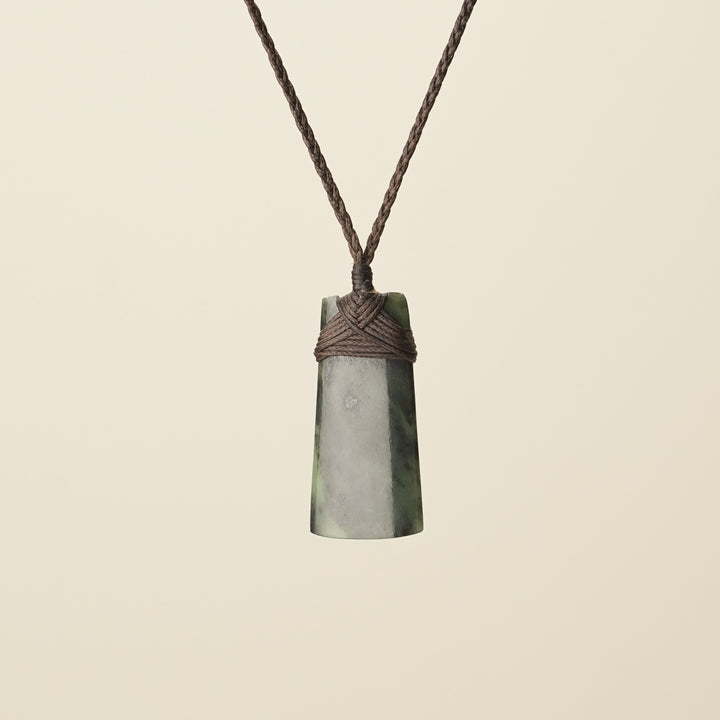 Toki Pounamu Small, Brown Binding