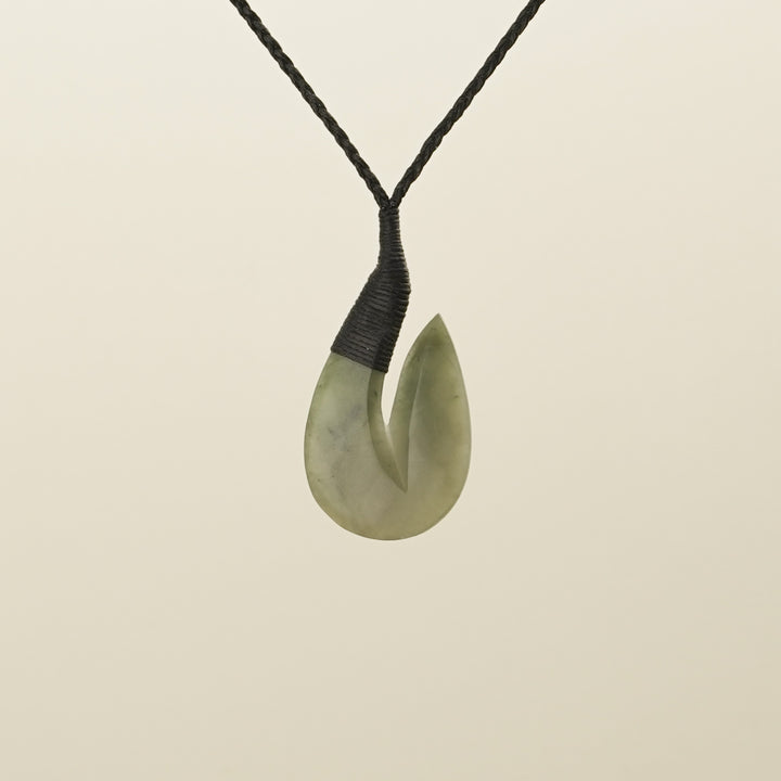 Hei Matau Inanga Small Pounamu Pendant