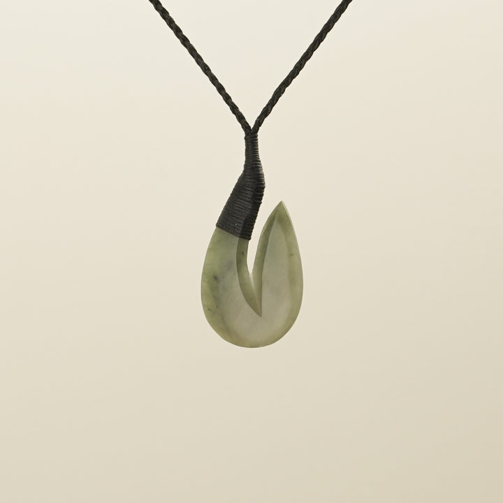 Hei Matau Inanga Small Pounamu Pendant