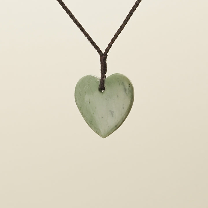 Manawa Inanga Small Medium Pounamu Pendant
