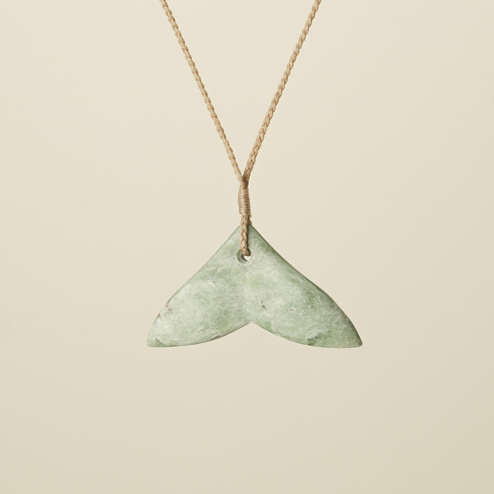 Whales Tail Inanga Pounamu Medium Pendant