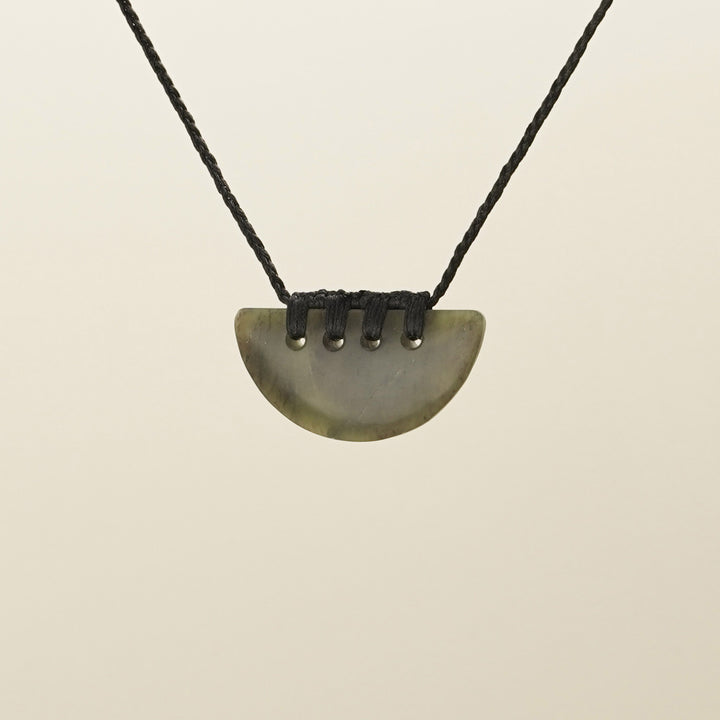 Kōuma Breastplate Kahurangi Small Pounamu Pendant