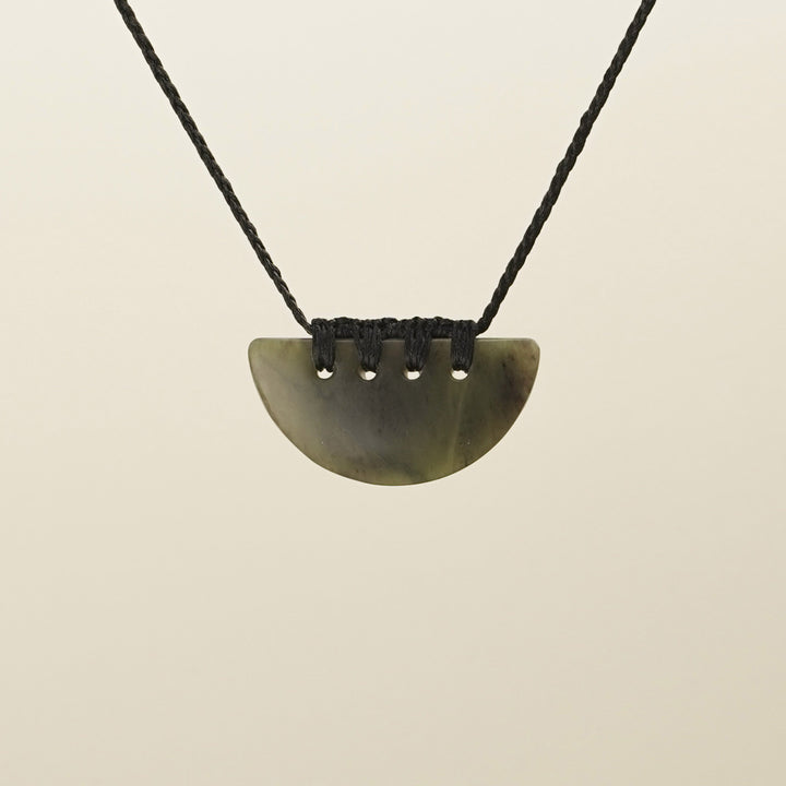 Kōuma Breastplate Kahurangi Small Pounamu Pendant