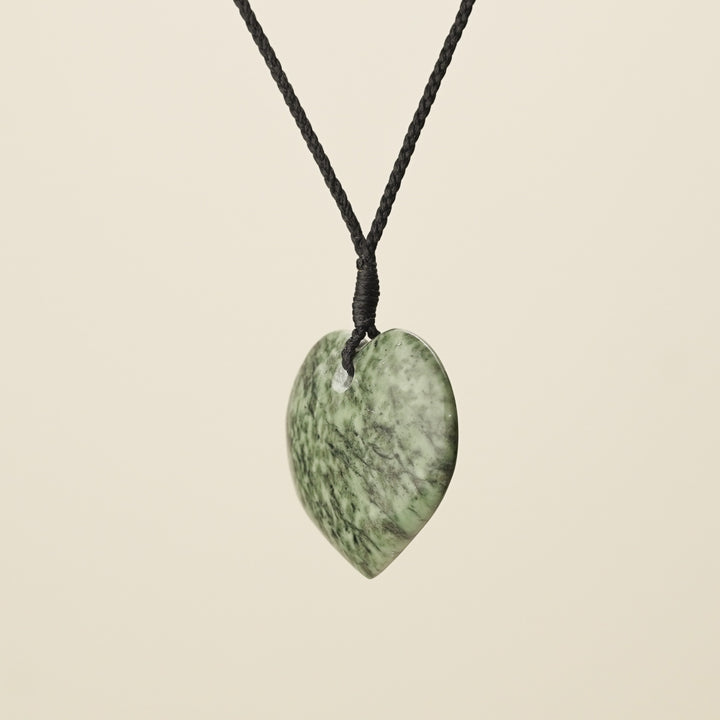 Heart Kōkopu Pounamu Large Pendant