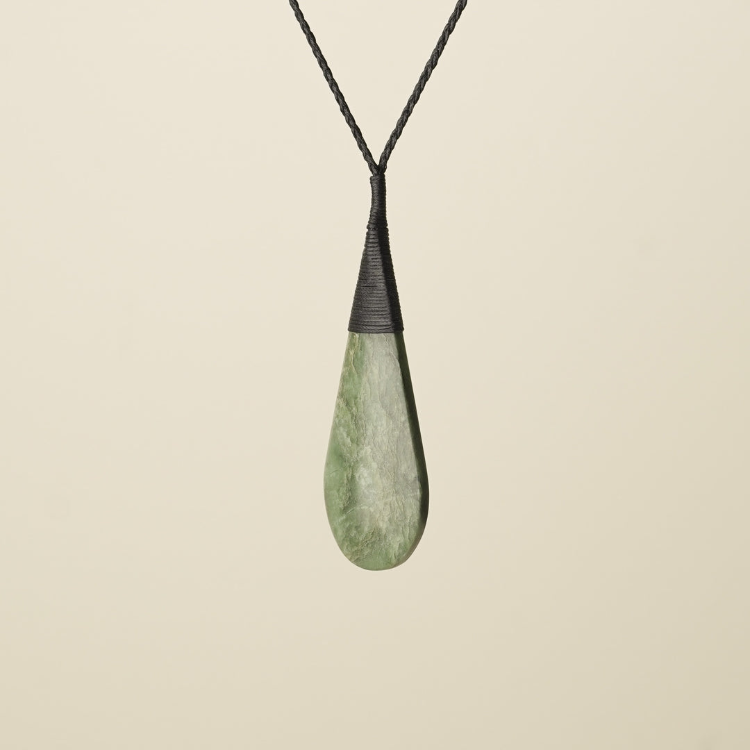 Roimata Teardrop Kawakawa Large – Pendant
