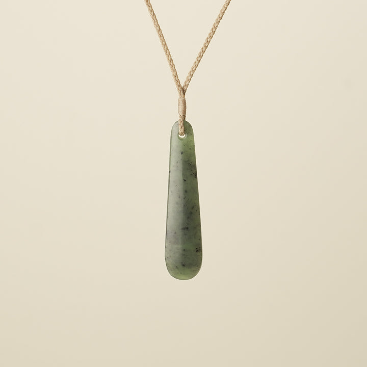 Roimata Teardrop Kawakawa Medium Pendant