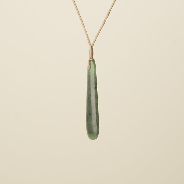 Roimata Teardrop Kawakawa Medium Pendant