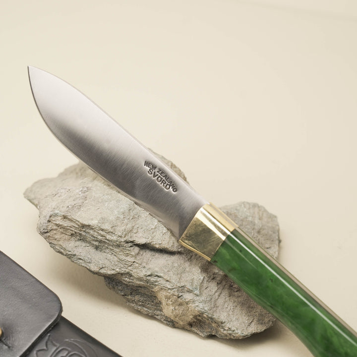 Pounamu Knife Utility Skinner 5"