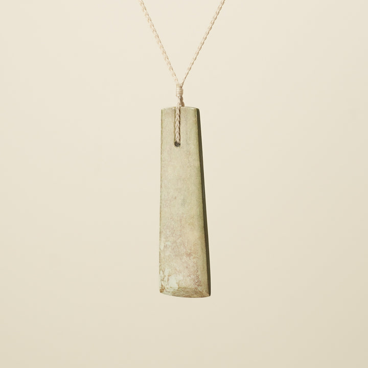 Toki Raukaraka Pounamu Extra Large Pendant