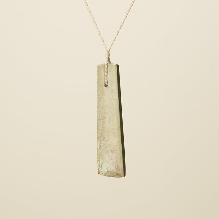 Toki Raukaraka Pounamu Extra Large Pendant