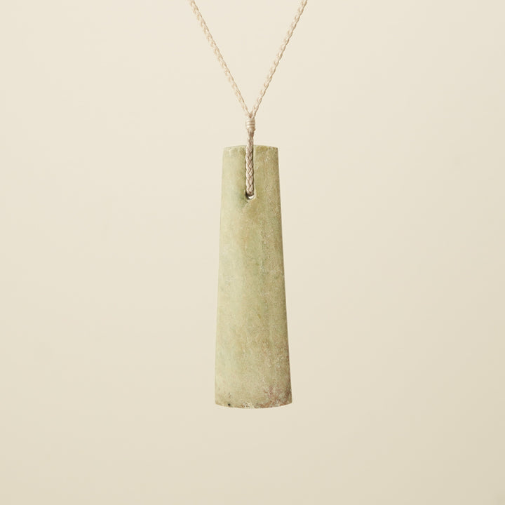 Toki Raukaraka Pounamu Extra Large Pendant