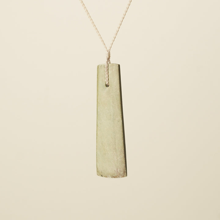 Toki Raukaraka Pounamu Extra Large Pendant