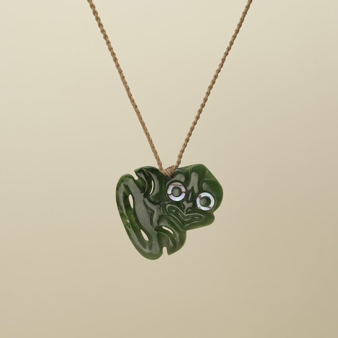 Hei Tiki Pounamu Medium Pendant
