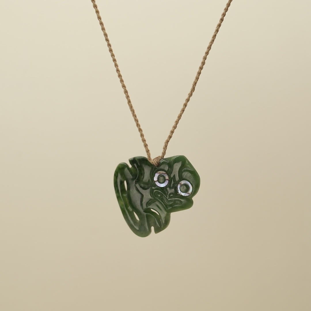 Hei Tiki Pounamu Medium Pendant