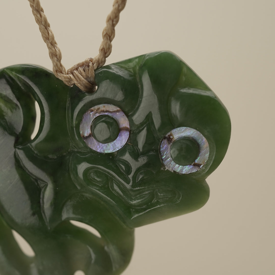 Hei Tiki Pounamu Medium Pendant