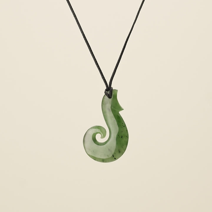 Hei Matau Whale's Tail Pendant