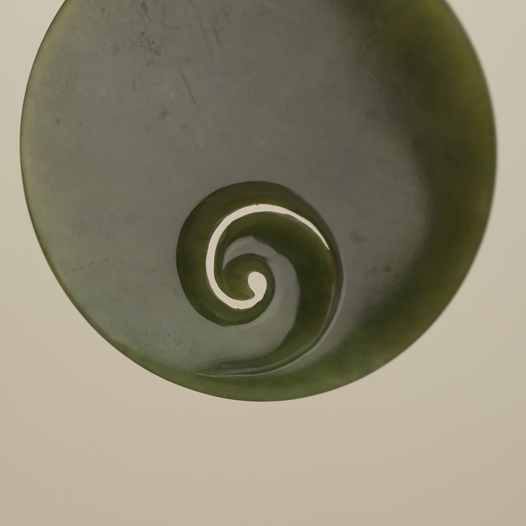 Koru Pounamu Large Pendant