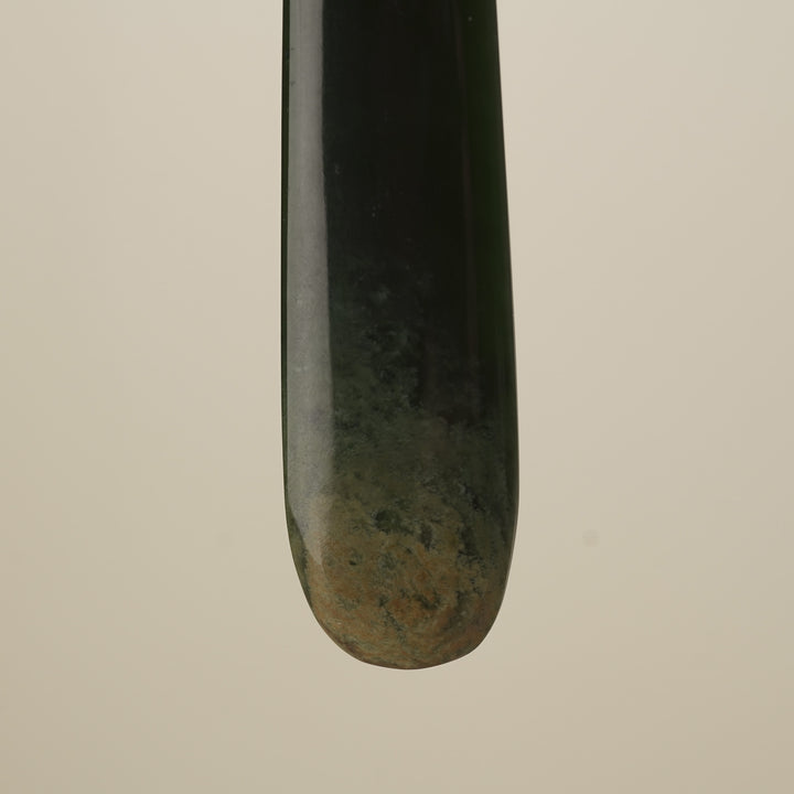 Roimata Flower Large Pounamu Pendant